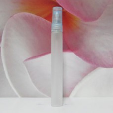 Tube Glass 8 ml Frosted with PE Sprayer: LIGHT BLUE